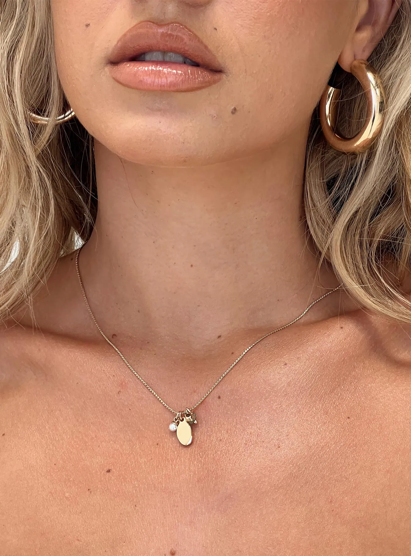 Charmy Necklace Gold sold by Princess Polly