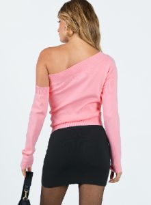Pohlman Knit Mini Skirt Black sold by Princess Polly