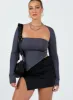 Lowell Mini Skirt Black sold by Princess Polly