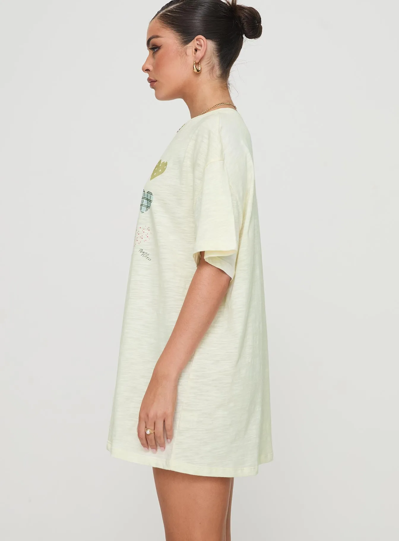 Heart Strong Nightie Sleep Dress Multi sold by Princess Polly product image thumbnail 4