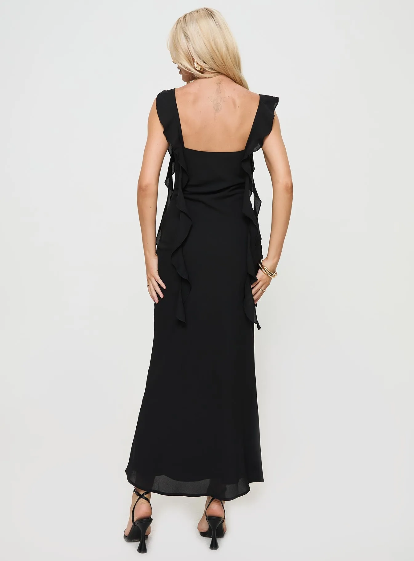 Lanai Maxi Dress Black sold by Princess Polly product image thumbnail 4