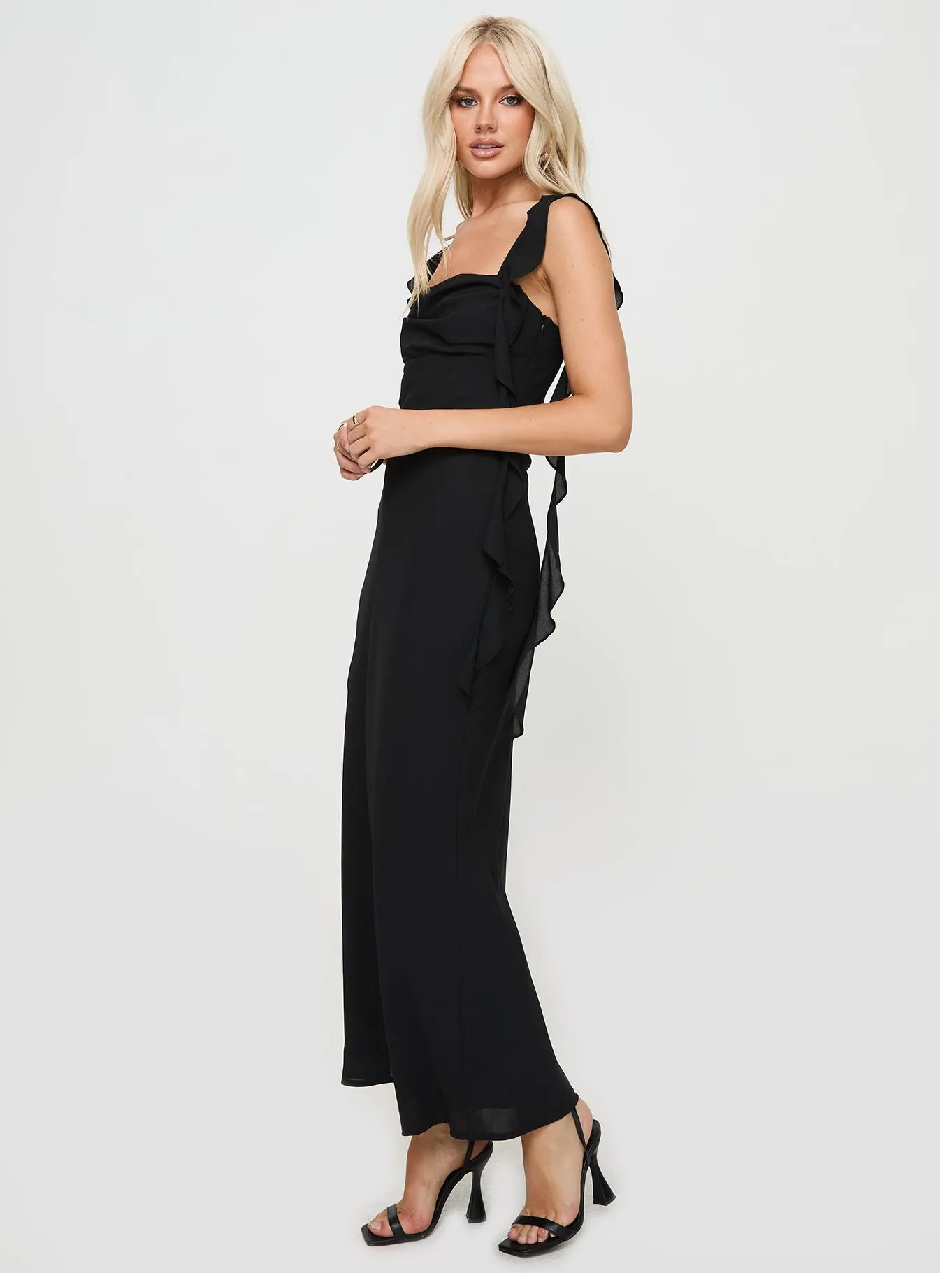 Lanai Maxi Dress Black sold by Princess Polly product image thumbnail 3