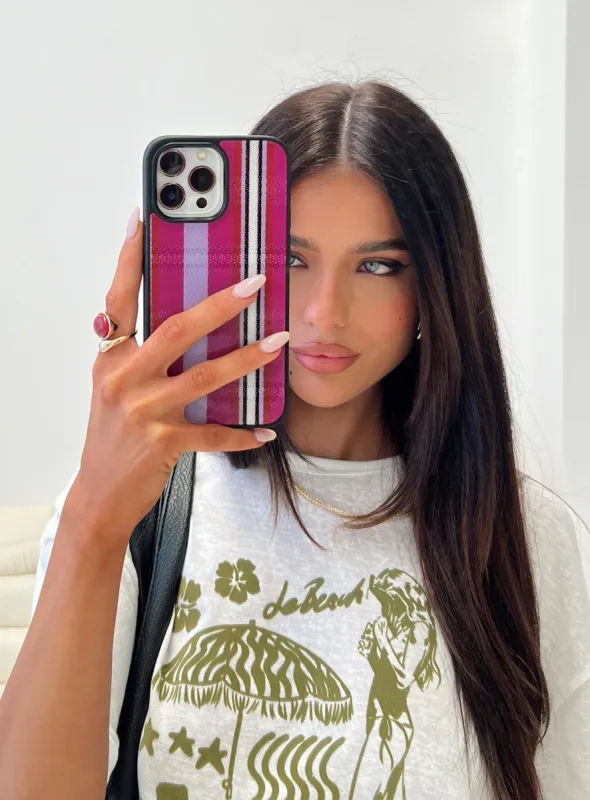 Carty Iphone Case Pink sold by Princess Polly
