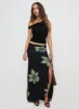 Cooperi Maxi Skirt Black Floral sold by Princess Polly