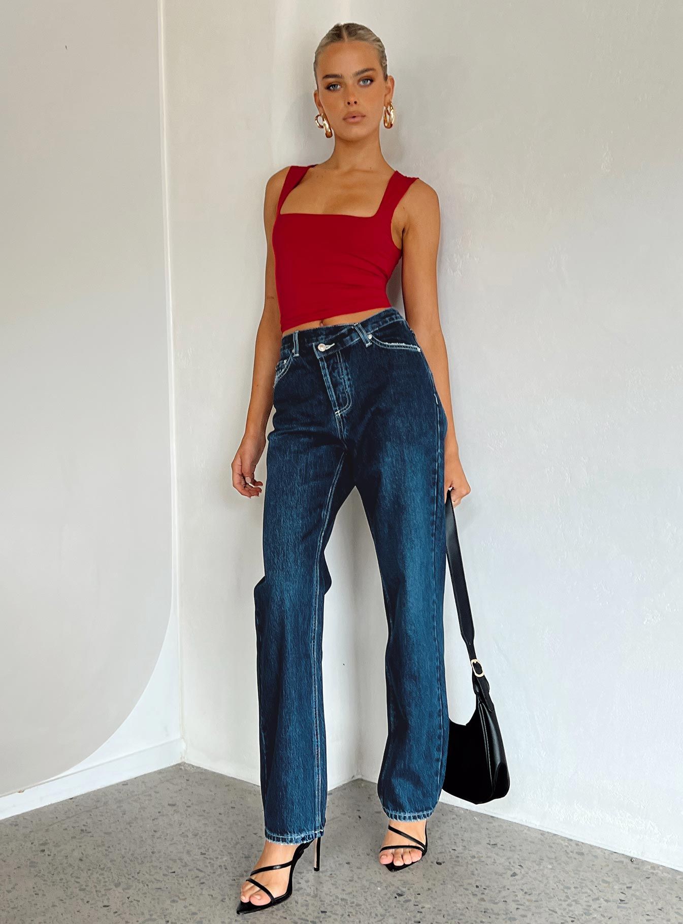 Back In Time Top Red sold by Princess Polly product image thumbnail 4