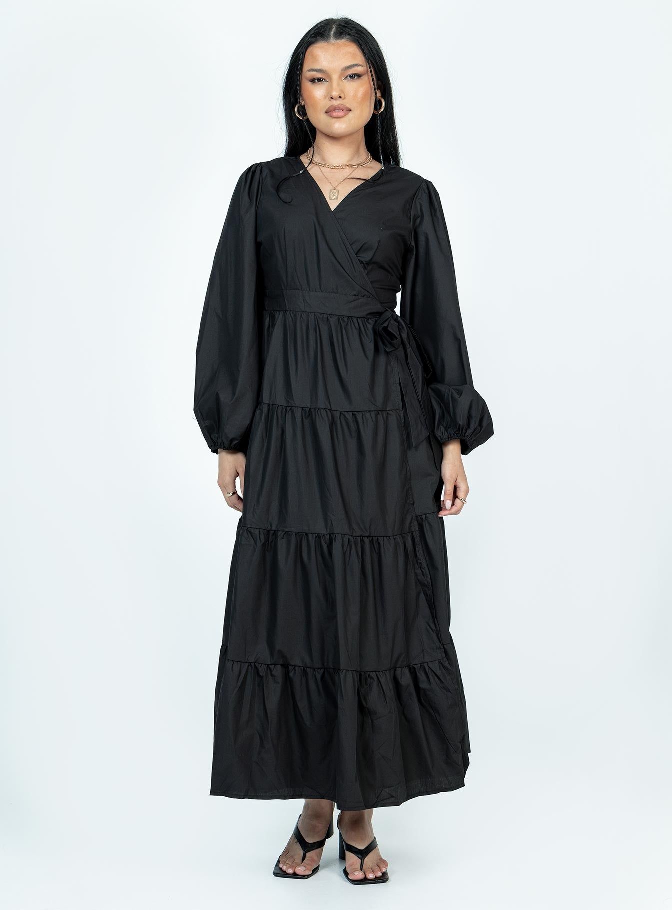 Helima Maxi Dress Black sold by Princess Polly product image thumbnail 2
