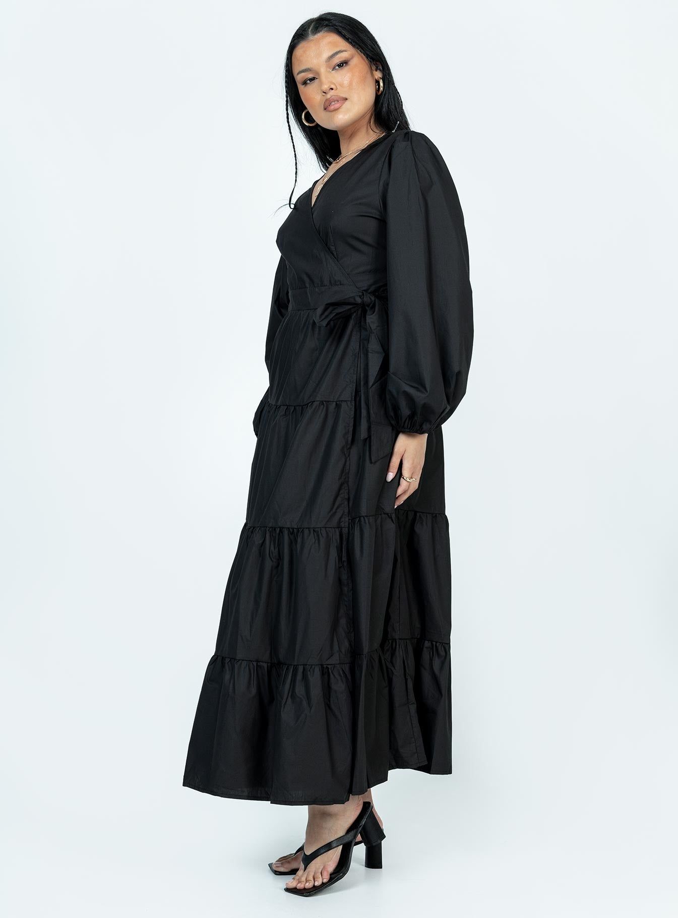 Helima Maxi Dress Black sold by Princess Polly product image thumbnail 3