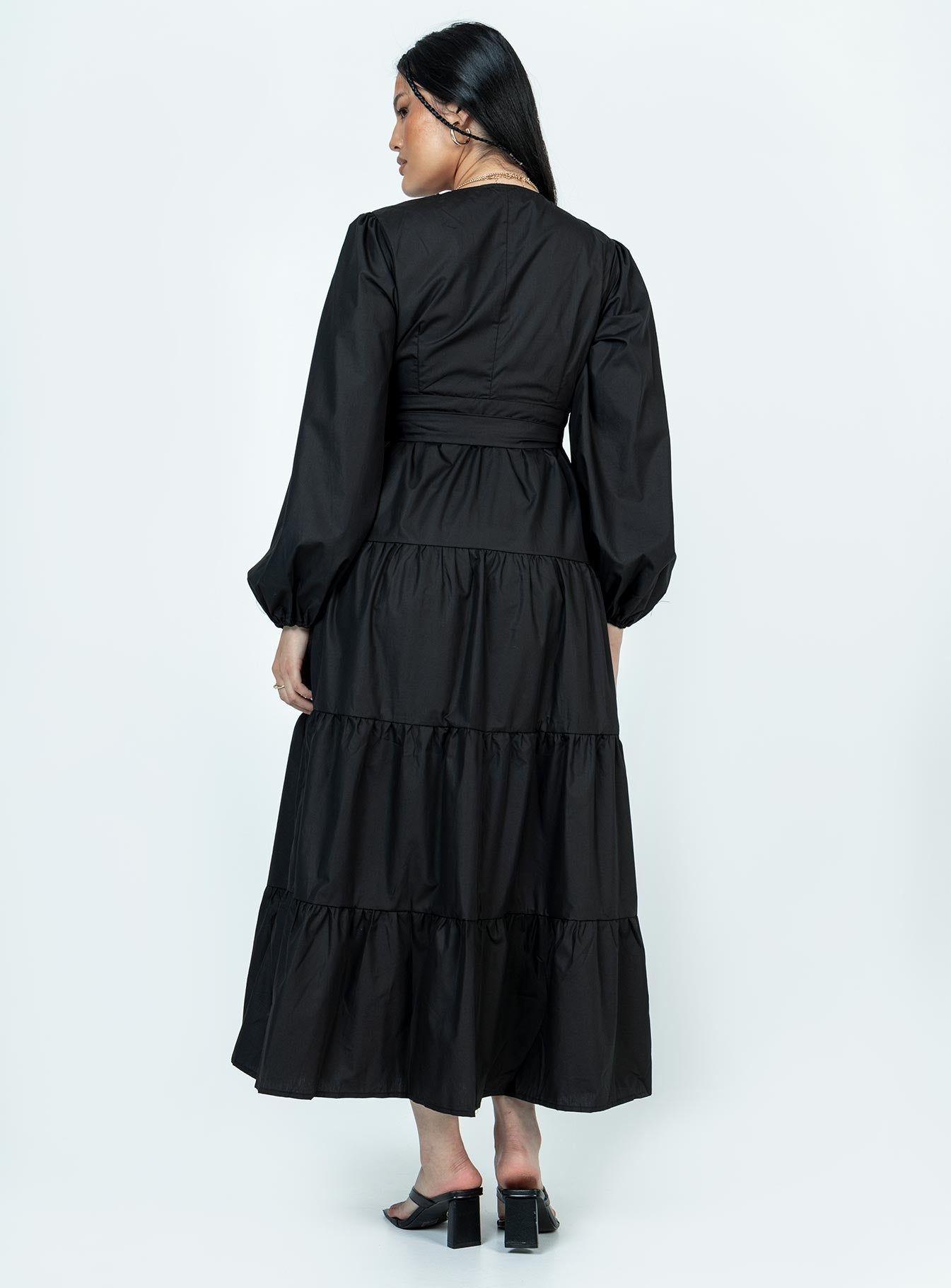 Helima Maxi Dress Black sold by Princess Polly product image thumbnail 4
