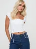 Fiddle Top White sold by Princess Polly