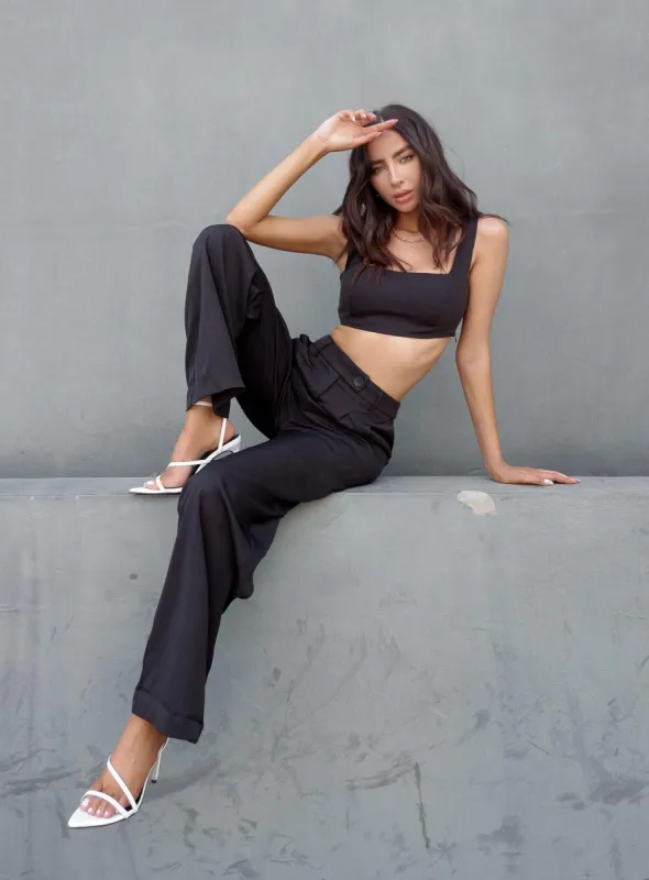 Huxley Set Black sold by Princess Polly