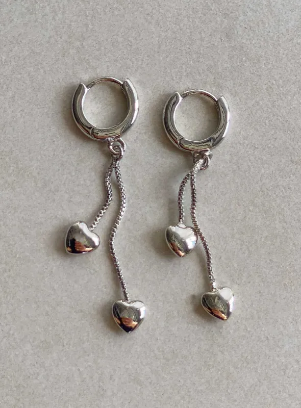 Voce Earrings Silver sold by Princess Polly