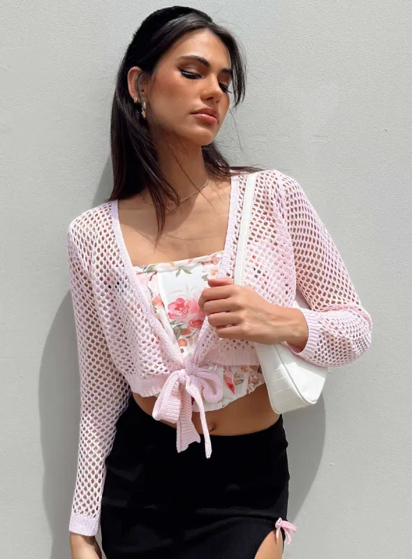 Treva Sweater Pink sold by Princess Polly