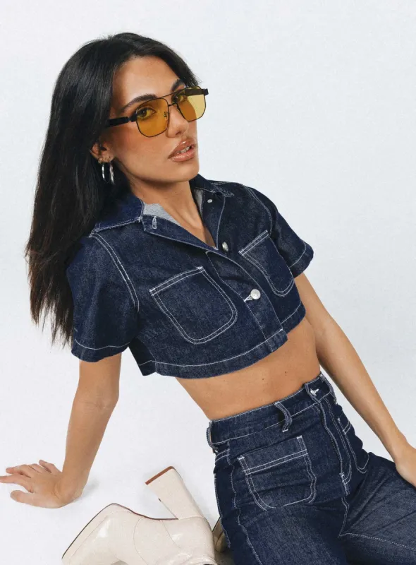 Pioneer Denim Jacket Denim sold by Princess Polly