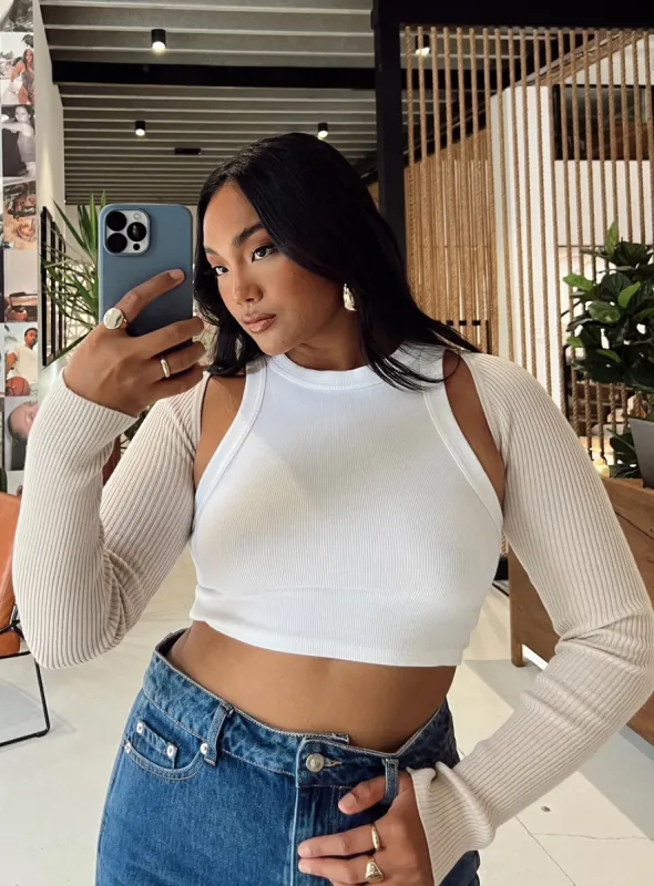 See Through You Bolero Brown sold by Princess Polly