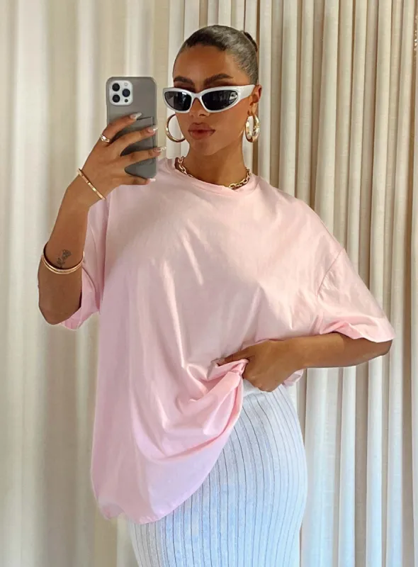 Flower Market Oversized Tee Pink sold by Princess Polly