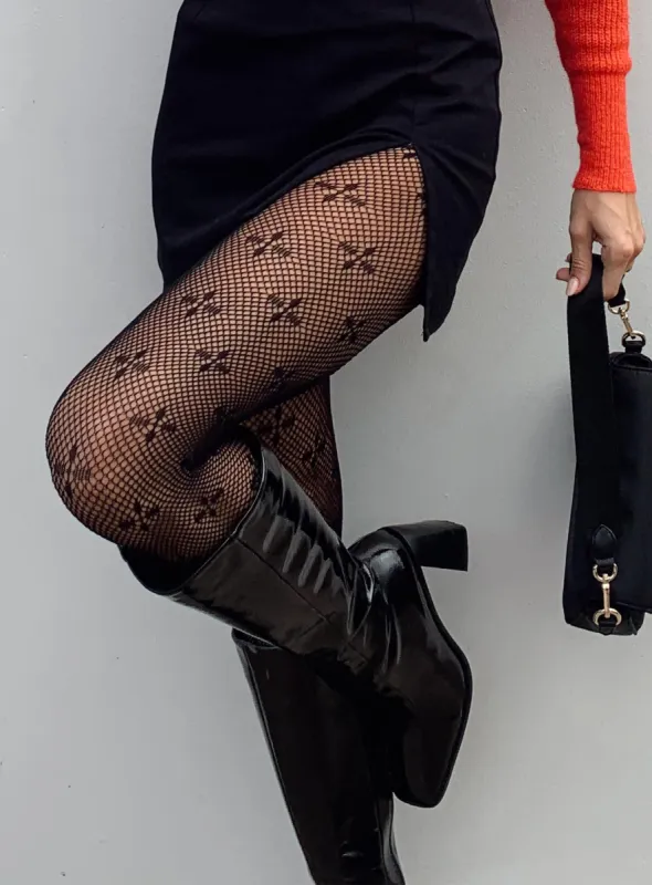 Hunton Stockings Black sold by Princess Polly