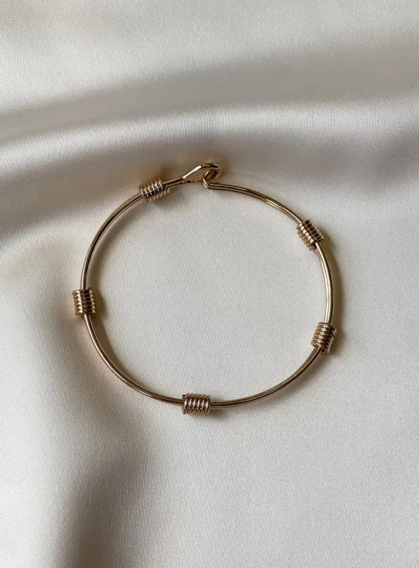 Pryce Bracelet Gold sold by Princess Polly
