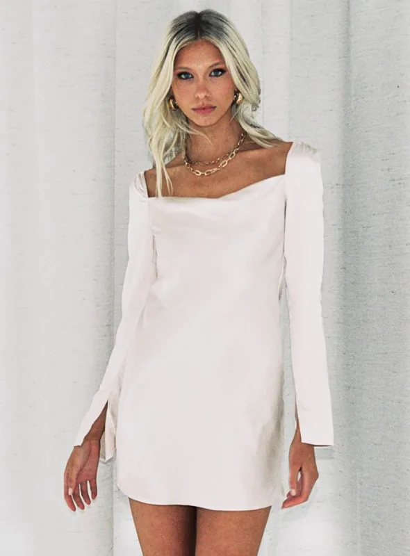 Star Power Mini Dress Champagne Tall sold by Princess Polly