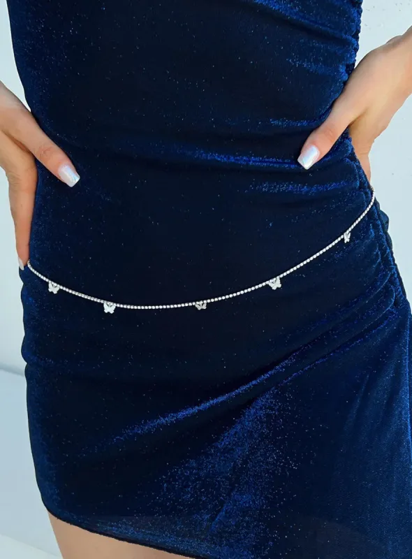 Believer Chain Belt Silver sold by Princess Polly