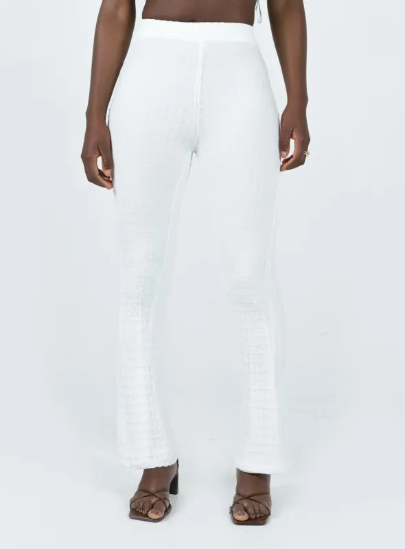 Vereen Pants White sold by Princess Polly