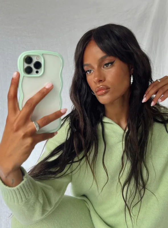 Olivera iPhone Case Sage sold by Princess Polly