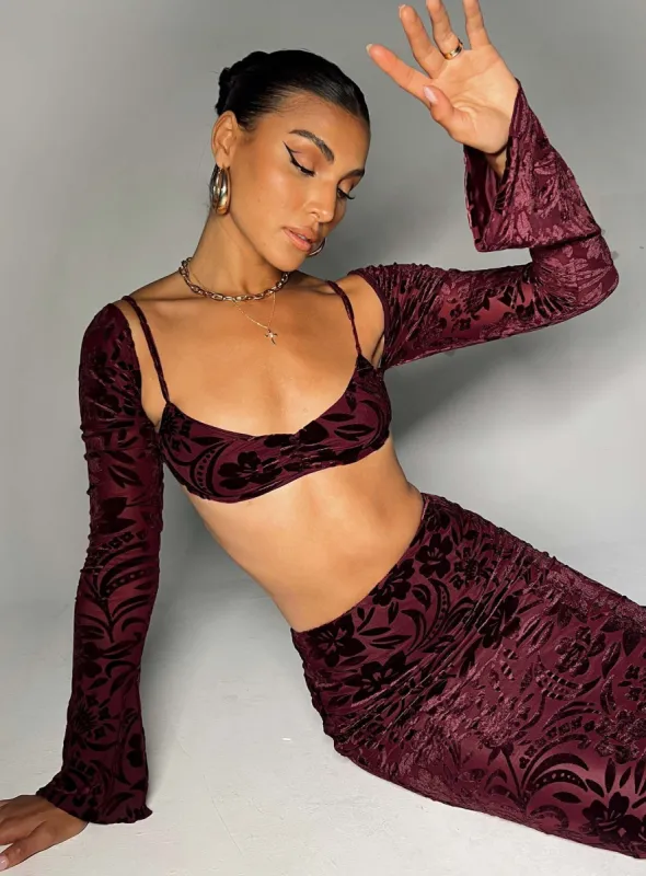 Tomkins Top Red sold by Princess Polly