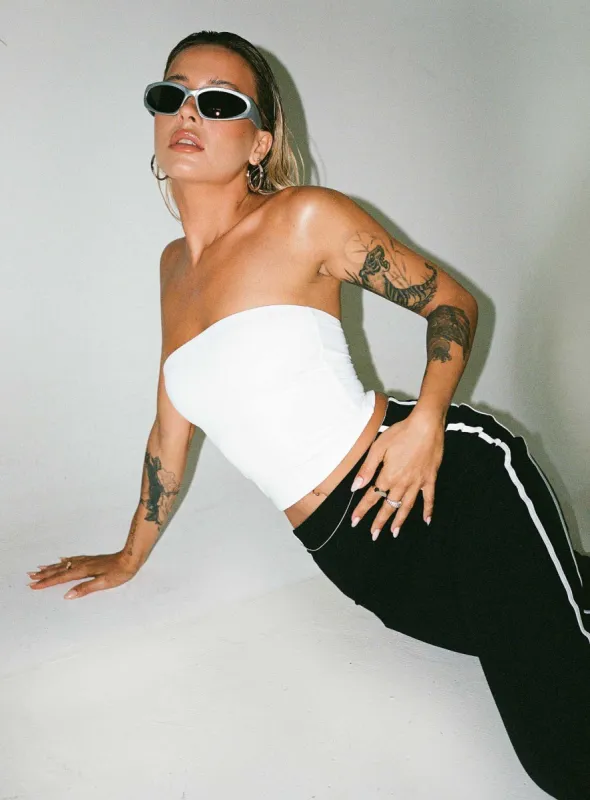 Tomlin Top White sold by Princess Polly