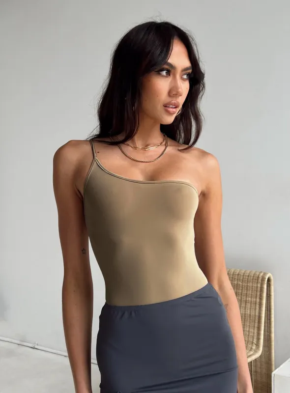 Hutter Bodysuit Beige sold by Princess Polly