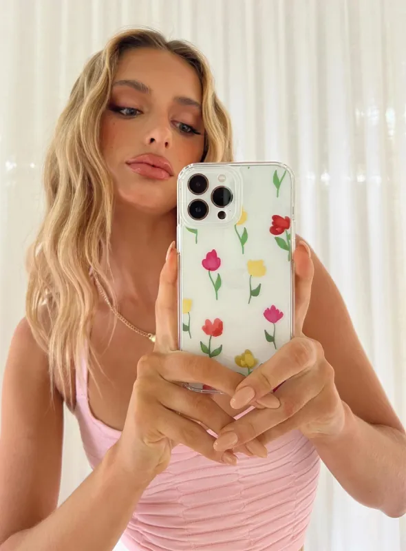Tallow Tulip iPhone Case Multi sold by Princess Polly