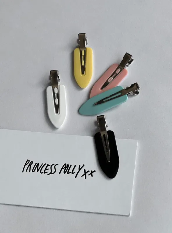 Karter Hair Clips Multi sold by Princess Polly