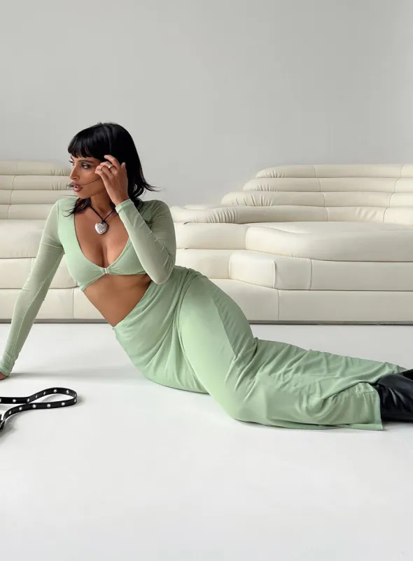 Strand Set Green sold by Princess Polly