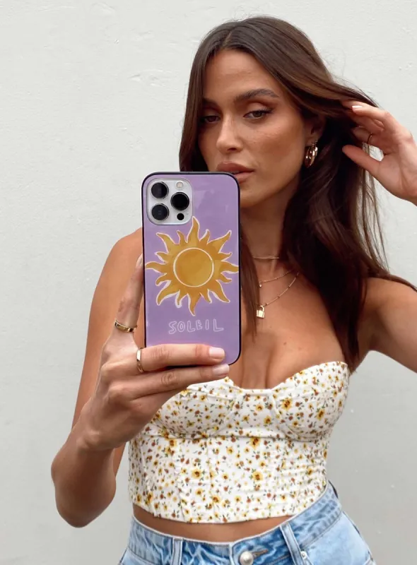 Soleil iPhone Case Pink sold by Princess Polly