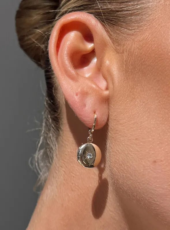 Kathryn Earrings Gold sold by Princess Polly