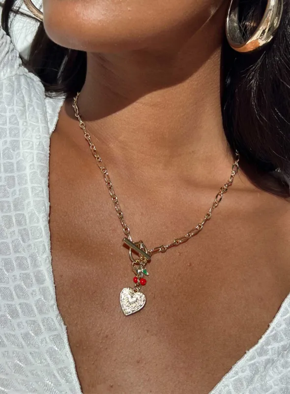 Nima Necklace Gold made by Princess Polly