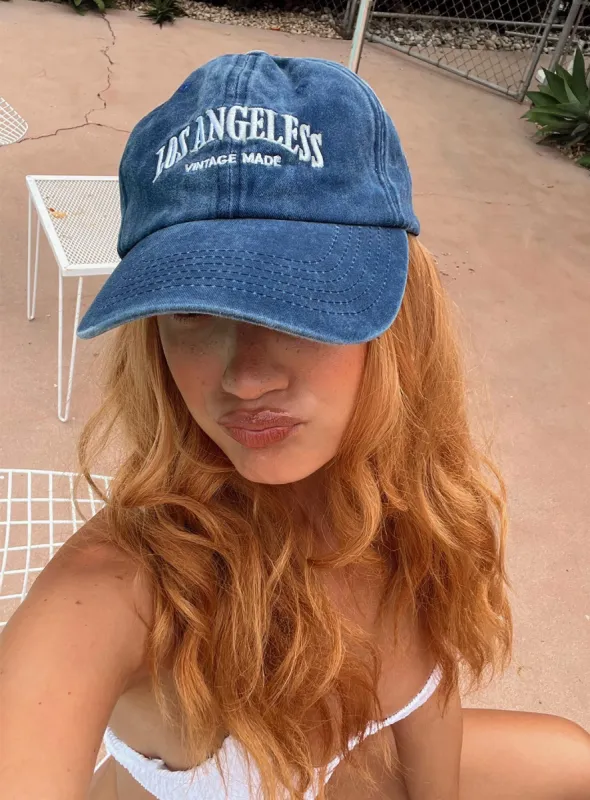 Blvd Cap Denim sold by Princess Polly