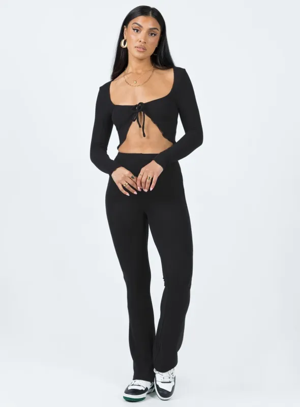 Iris Set Black sold by Princess Polly