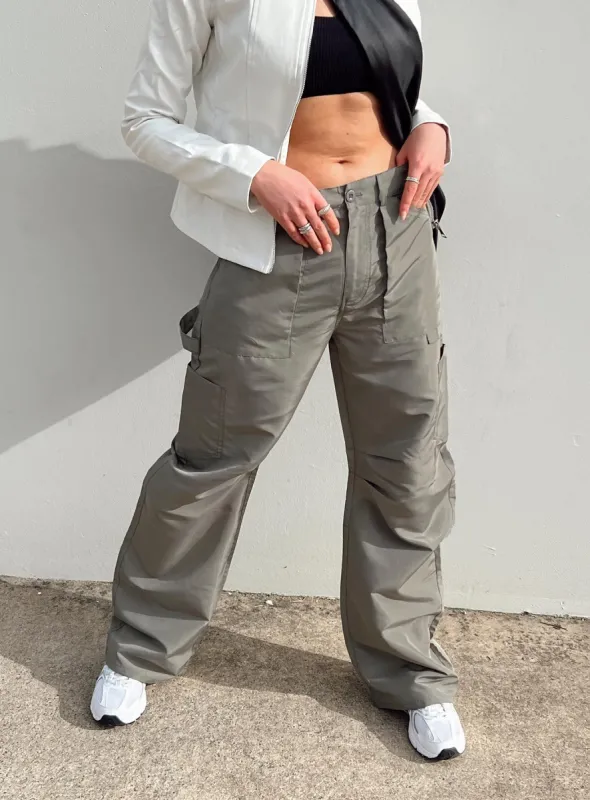 Miami Vice Pant Sage sold by Princess Polly