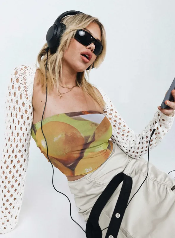 Motel Peggy Top Multi sold by Princess Polly