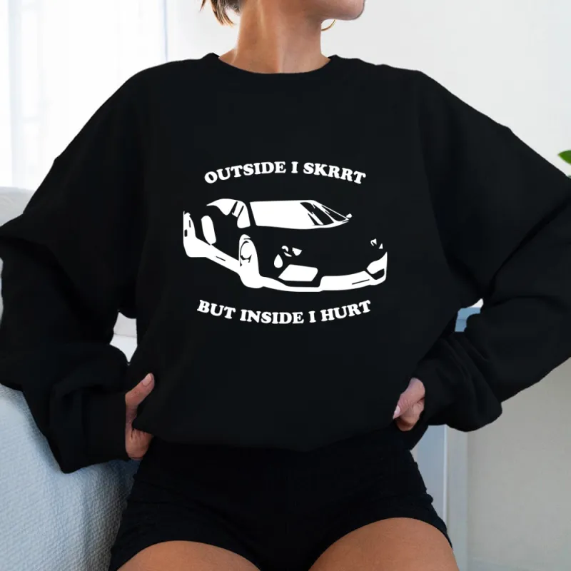 Skrrt [UNISEX CREWNECK SWEATSHIRT] sold by PRIVATE PARTY