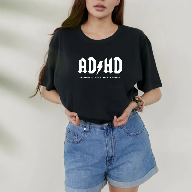 ADHD [Unisex Comfy Tee] sold by PRIVATE PARTY