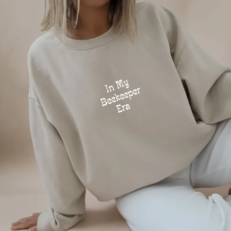 In My Beekeeper Era [UNISEX CREWNECK SWEATSHIRT] made by PRIVATE PARTY
