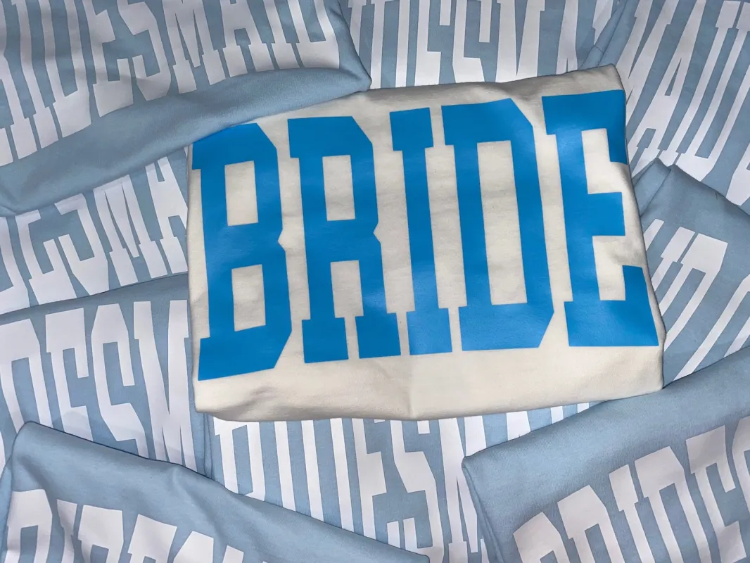 BRIDAL PARTY  GROUP BUNDLE [GIANT TEXT TEES] sold by PRIVATE PARTY