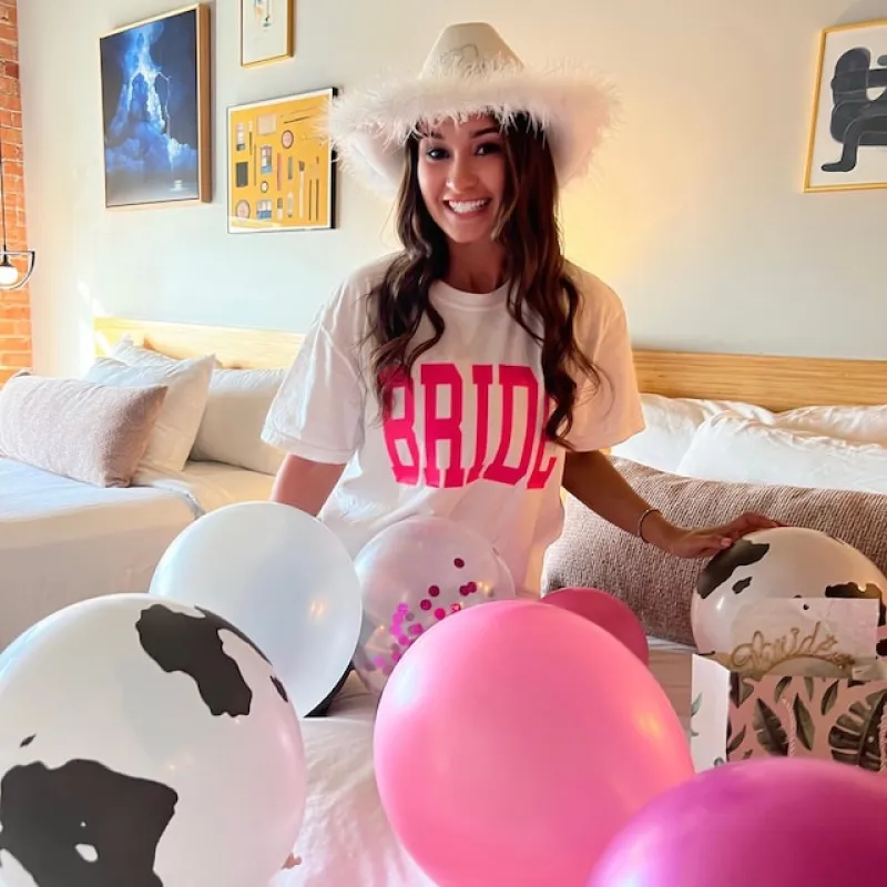 BRIDE [GIANT TEXT TEE] sold by PRIVATE PARTY