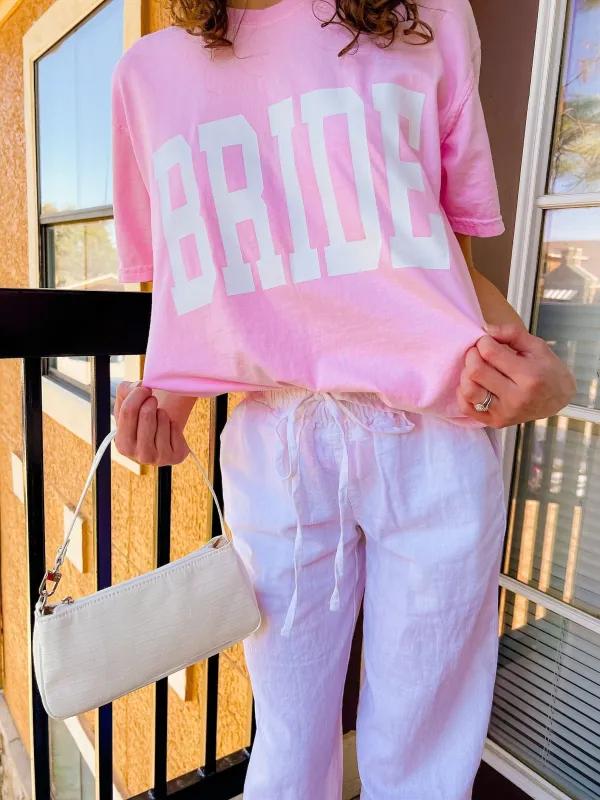 BRIDE [GIANT TEXT TEE] sold by PRIVATE PARTY