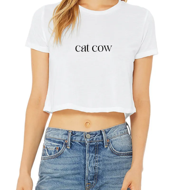CAT COW [CROP TEE] sold by PRIVATE PARTY