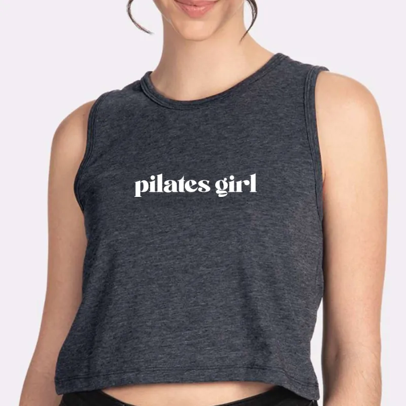 PILATES GIRL [CROP TANK] sold by PRIVATE PARTY
