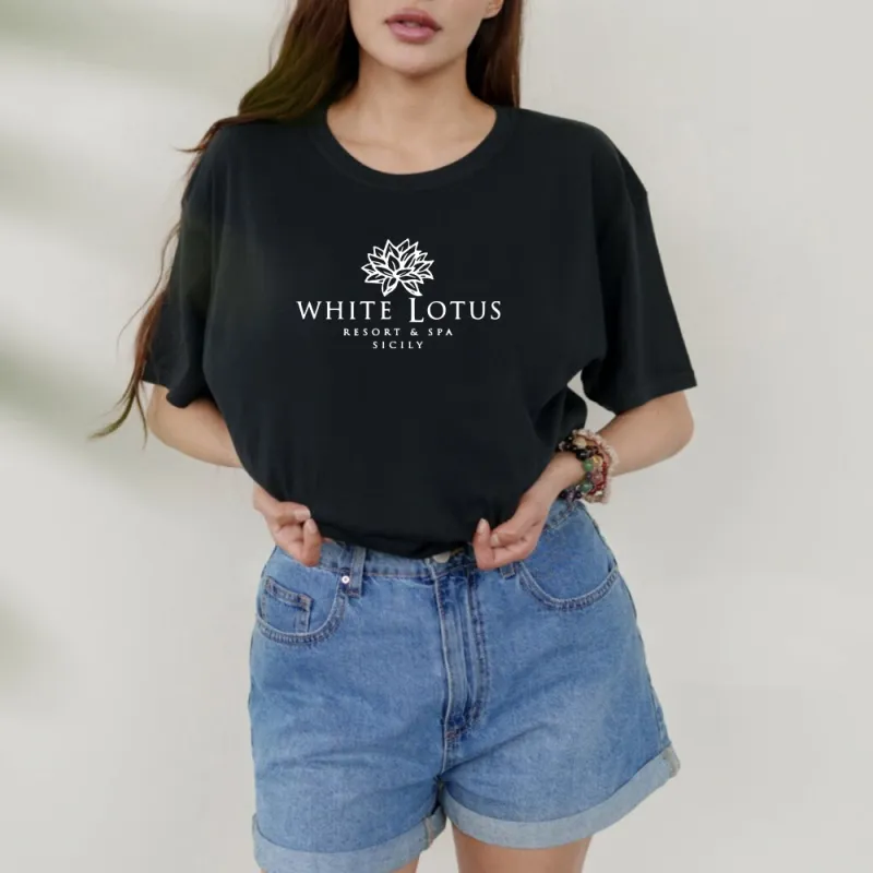 WHITE LOTUS RESORT & SPA SICILY [UNISEX TEE] sold by PRIVATE PARTY