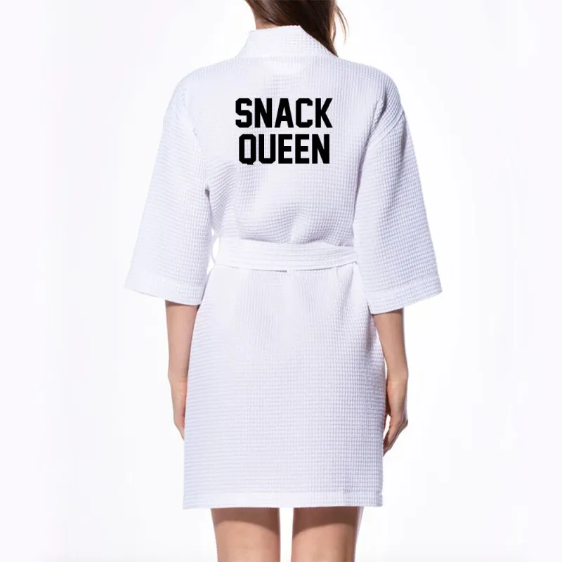 SNACK QUEEN [ KIMONO WAFFLE ROBE] sold by PRIVATE PARTY