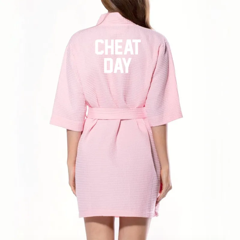 CHEAT DAY [ KIMONO WAFFLE ROBE] sold by PRIVATE PARTY