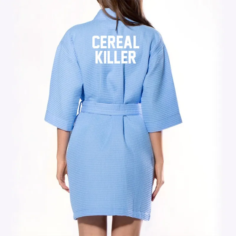 CEREAL KILLER [ KIMONO WAFFLE ROBE] sold by PRIVATE PARTY